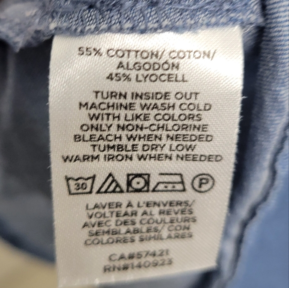 Loft Chambray Blouse - Picture 6 of 6